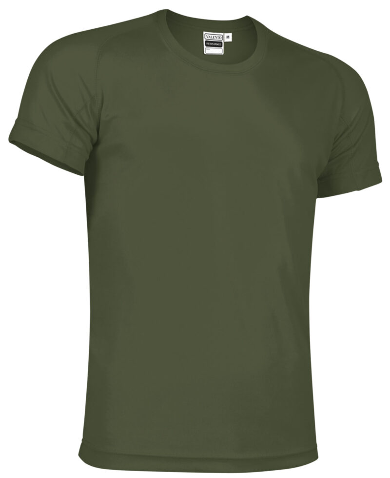 CAVARESKK Τεχνικό T-Shirt RESISTANCE - Χακί πράσινο