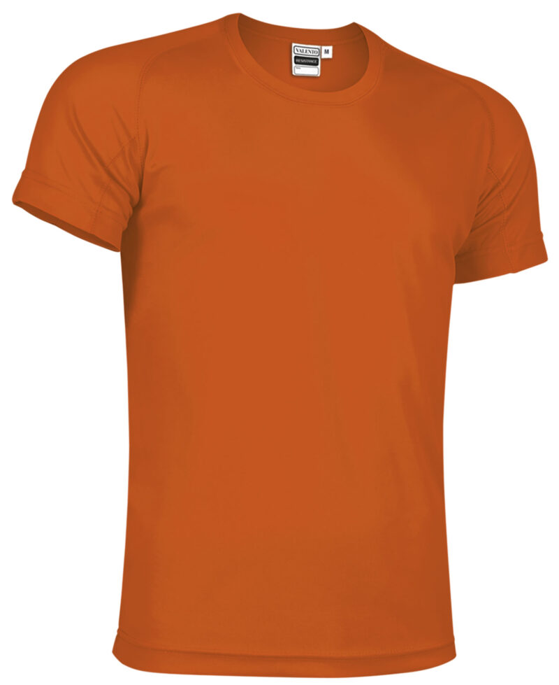 CAVARESNF Τεχνικό T-Shirt RESISTANCE - Fluo Πορτοκαλί