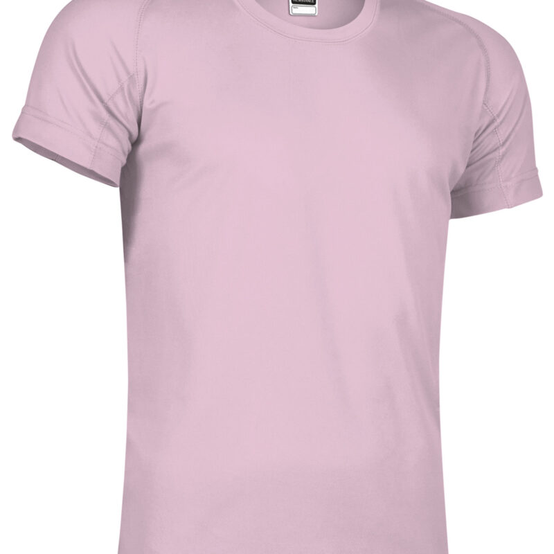 CAVARESRS Τεχνικό T-Shirt RESISTANCE - Ροζ cake