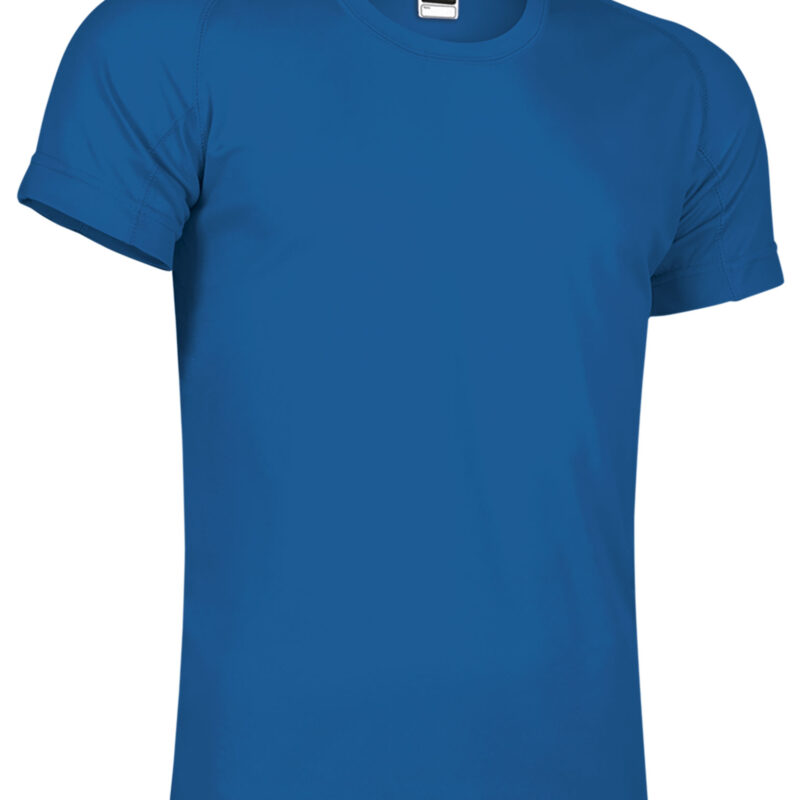 CAVARESRY Τεχνικό T-Shirt RESISTANCE - Μπλε ρουά