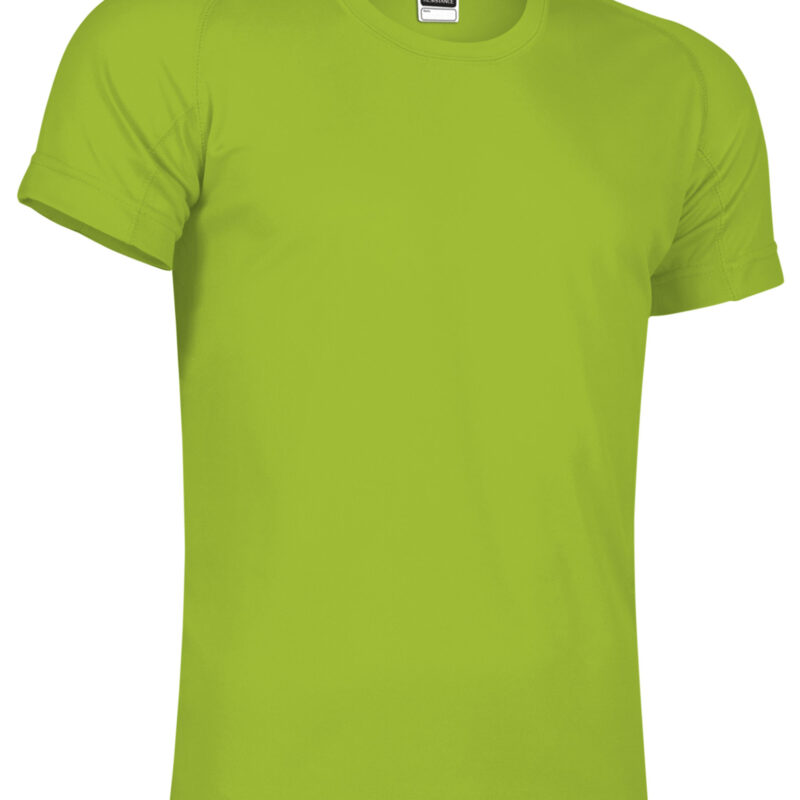 CAVARESVF Τεχνικό T-Shirt RESISTANCE - Fluo Πράσινο