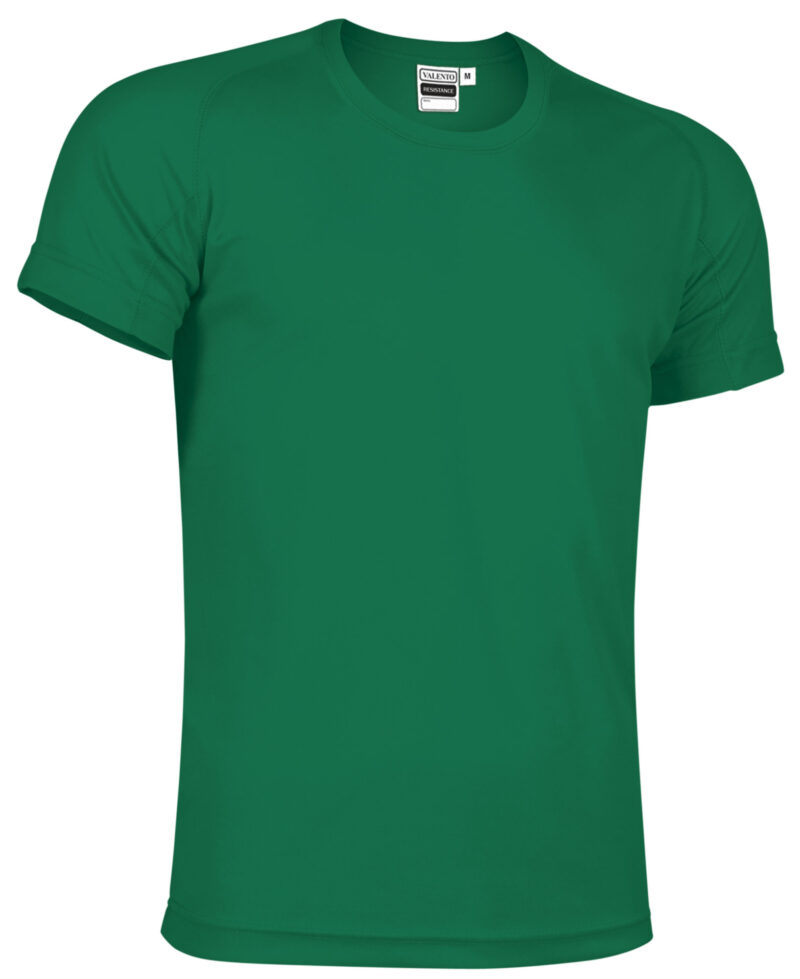 CAVARESVK Τεχνικό T-Shirt RESISTANCE - Πράσινο Kelly