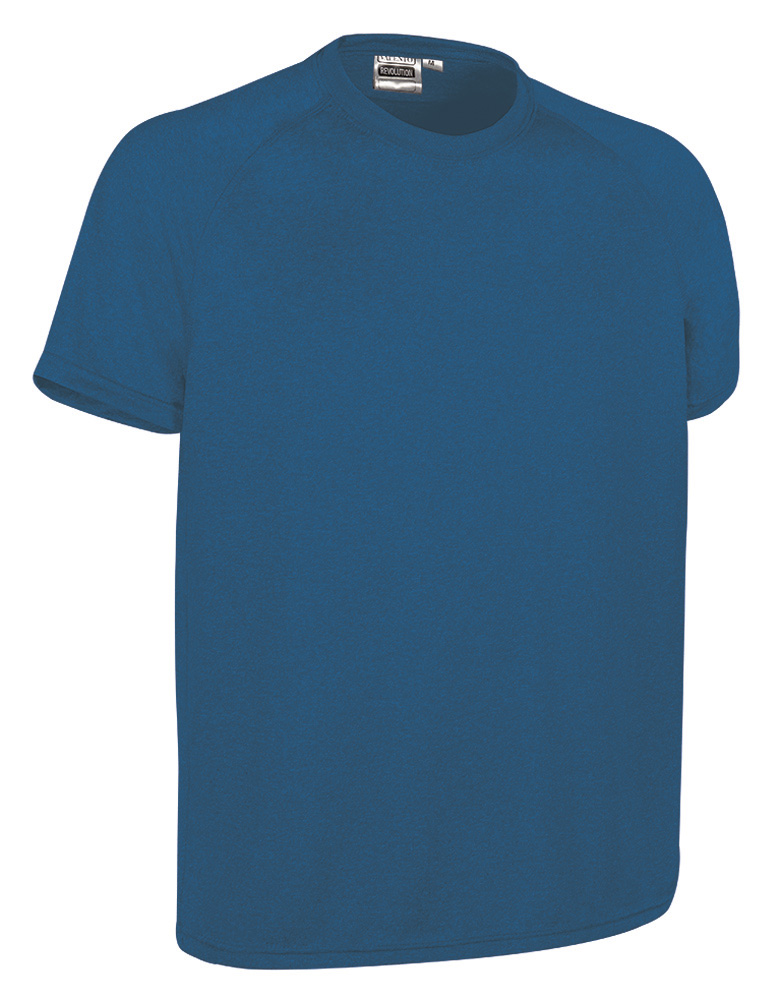 CAVAREVAV Τεχνικό T-Shirt REVOLUTION - Ρουά Μπλε Μελανζέ