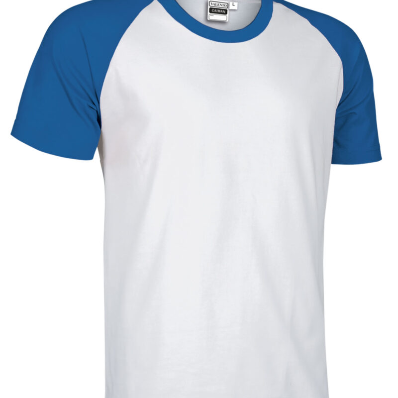 CAVARGCBA T-Shirt CAIMAN - Λευκό-Ρουά Μπλε