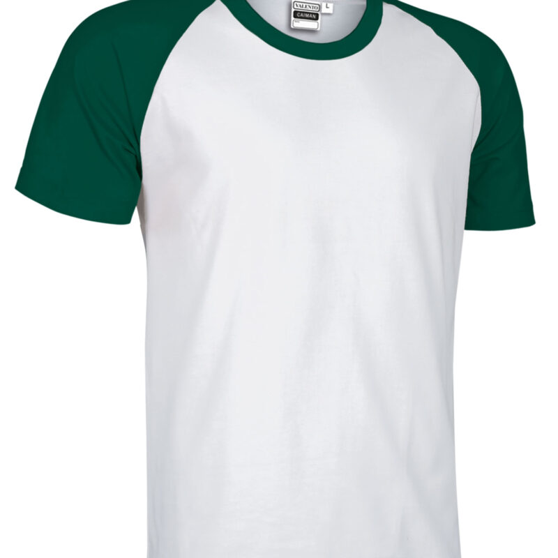 CAVARGCBB T-Shirt CAIMAN - Λευκό-Μπουκαλί Πράσινο