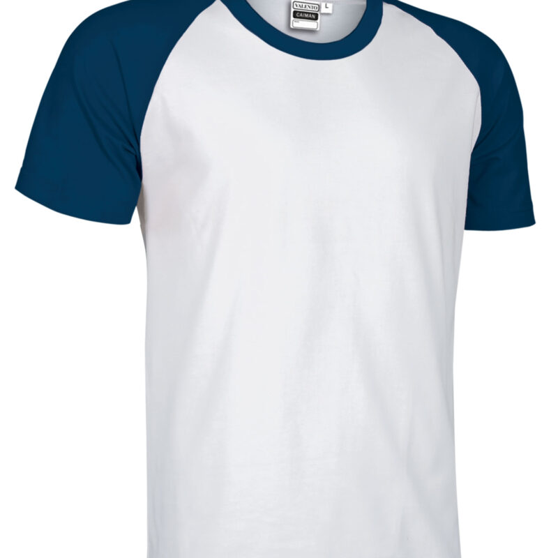 CAVARGCBM T-Shirt CAIMAN - Λευκό-Orion Μπλε σκούρο Μπλε