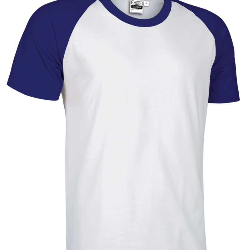 CAVARGCBO T-Shirt CAIMAN - Λευκό-Μελιτζανί Βιολετί