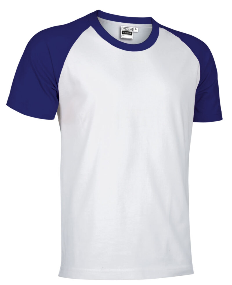 CAVARGCBO T-Shirt CAIMAN - Λευκό-Μελιτζανί Βιολετί