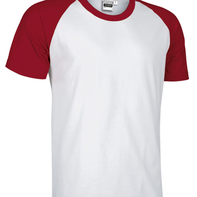 CAVARGCBR T-Shirt CAIMAN - Λευκό-Lotto Κόκκινο