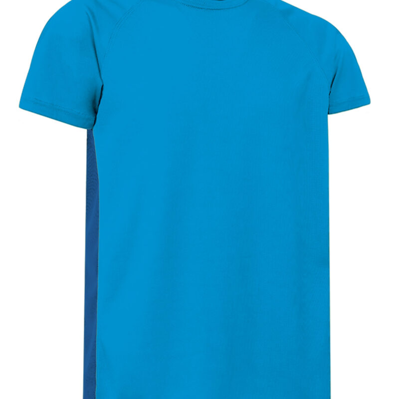 Τεχνικό T-Shirt ROCKSPEED - Τροπικό Μπλε-Ρουά Μπλε