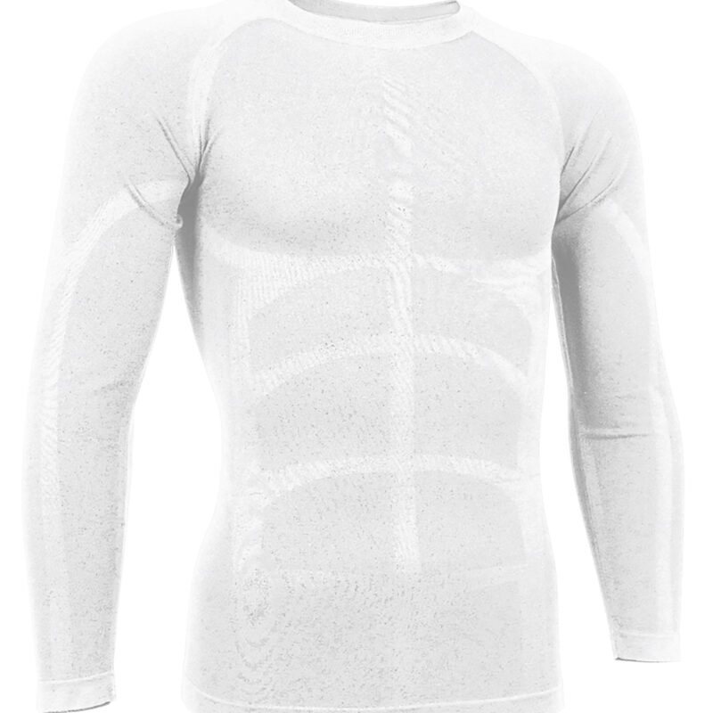 CAVASKYBL Μακρυμάνικο Stretchy Base Layer T-Shirt SKYNET - Λευκό