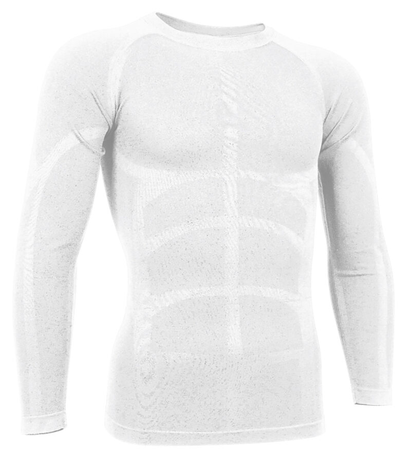 CAVASKYBL Μακρυμάνικο Stretchy Base Layer T-Shirt SKYNET - Λευκό