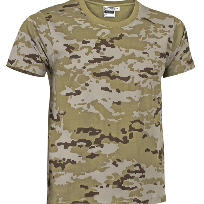 CAVASOLAX T-Shirt SOLDIER - Pixelated Arid