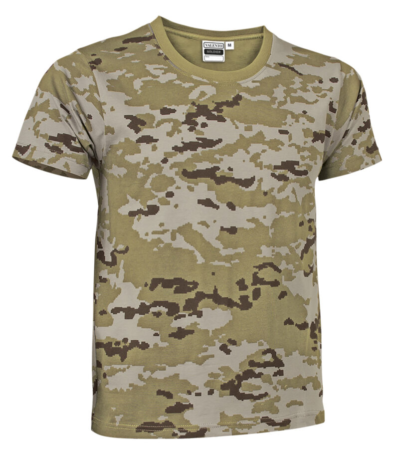CAVASOLAX T-Shirt SOLDIER - Pixelated Arid