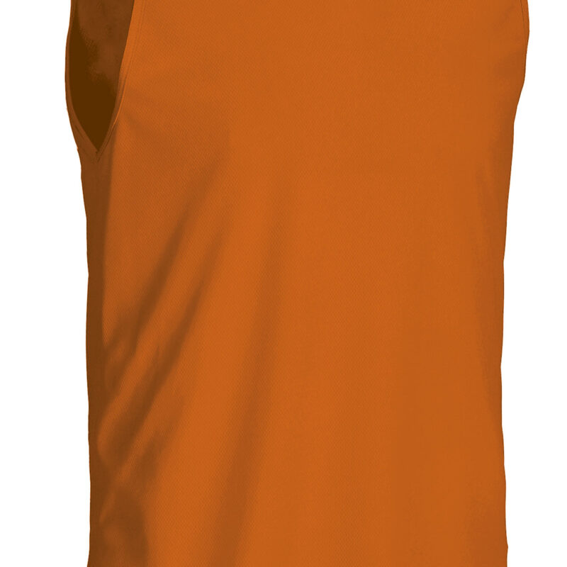 Sleeveless Sports T-Shirt SPEEDY - Fluo Πορτοκαλί