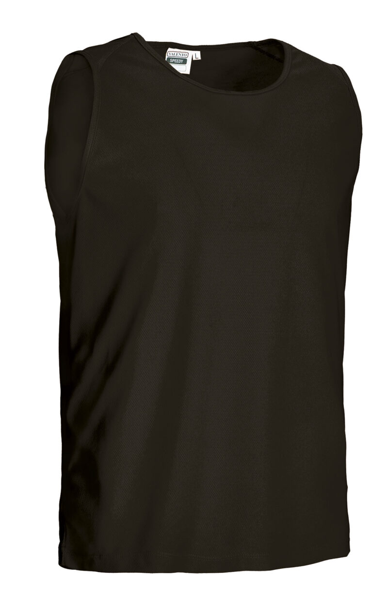 CAVASPENG Sleeveless Sports T-Shirt SPEEDY - Μαύρο