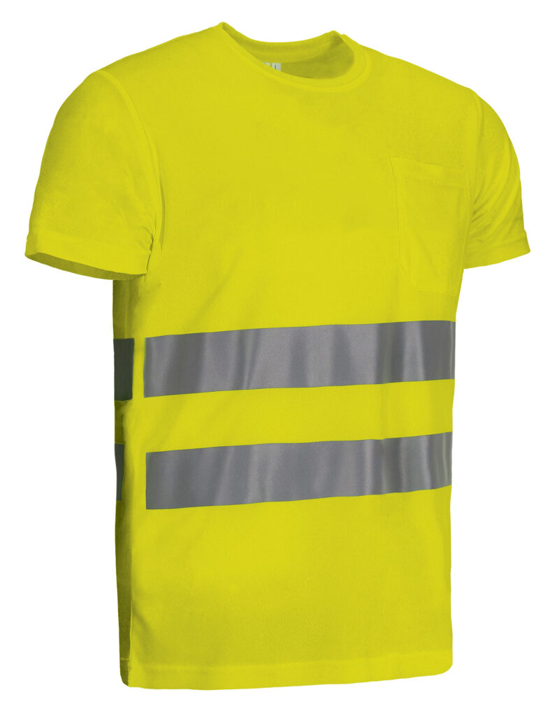CAVASTRAF Υψηλής ορατότητας S/S T-Shirt STRAHAN - Fluo Κίτρινο