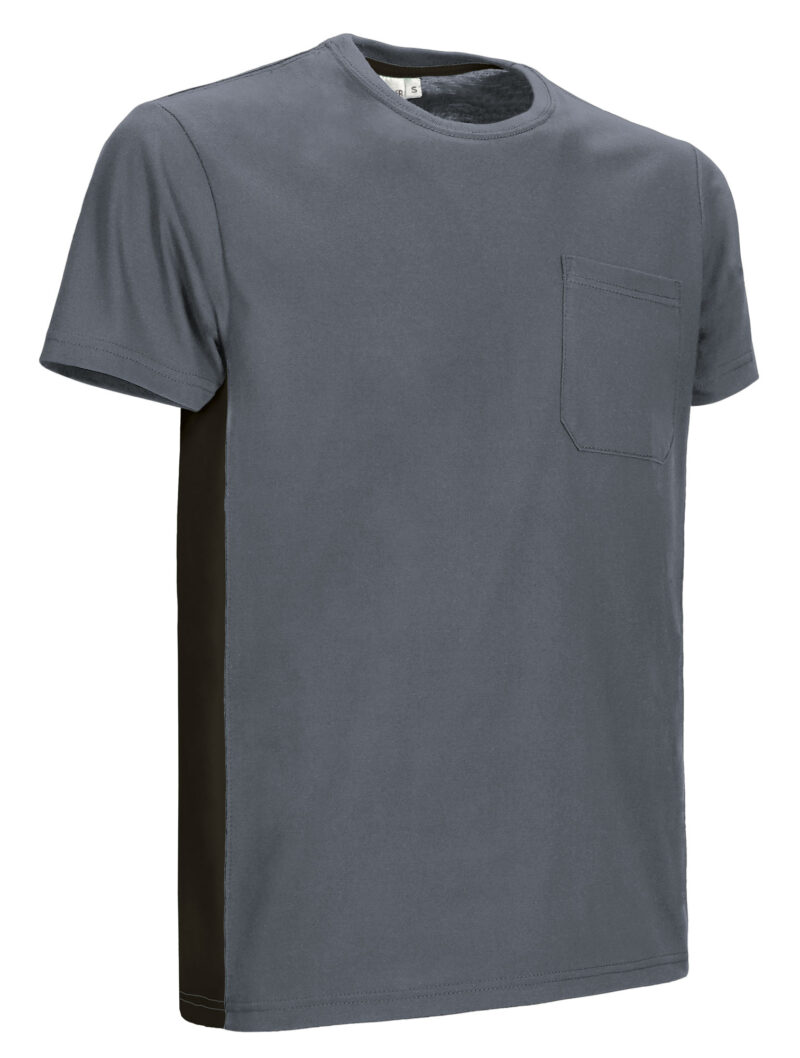 CAVATHUGE T-Shirt THUNDER - Cement Γκρι-Μαύρο