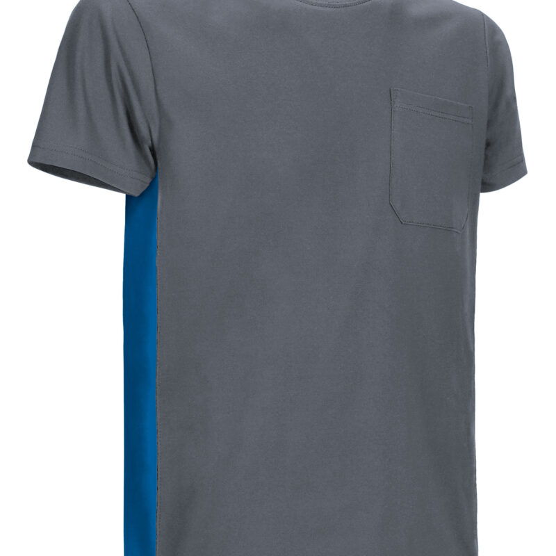 T-Shirt THUNDER - Cement Γκρι-Ρουά Μπλε