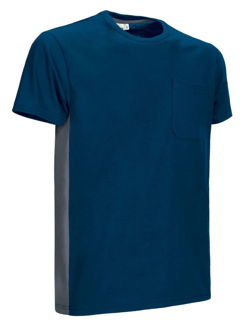 CAVATHUMG T-Shirt THUNDER - Orion Μπλε σκούρο Μπλε-Cement Γκρι