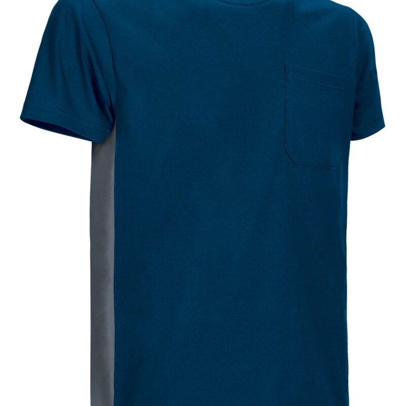 CAVATHUMG T-Shirt THUNDER - Orion Μπλε σκούρο Μπλε-Cement Γκρι