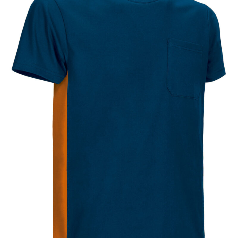 CAVATHUMN T-Shirt THUNDER - Orion Μπλε σκούρο Μπλε-Party Πορτοκαλί