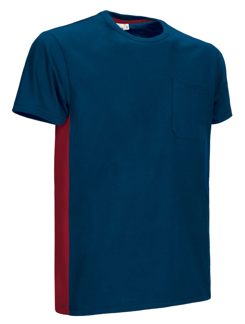 T-Shirt THUNDER - Orion Μπλε σκούρο Μπλε-Lotto Κόκκινο