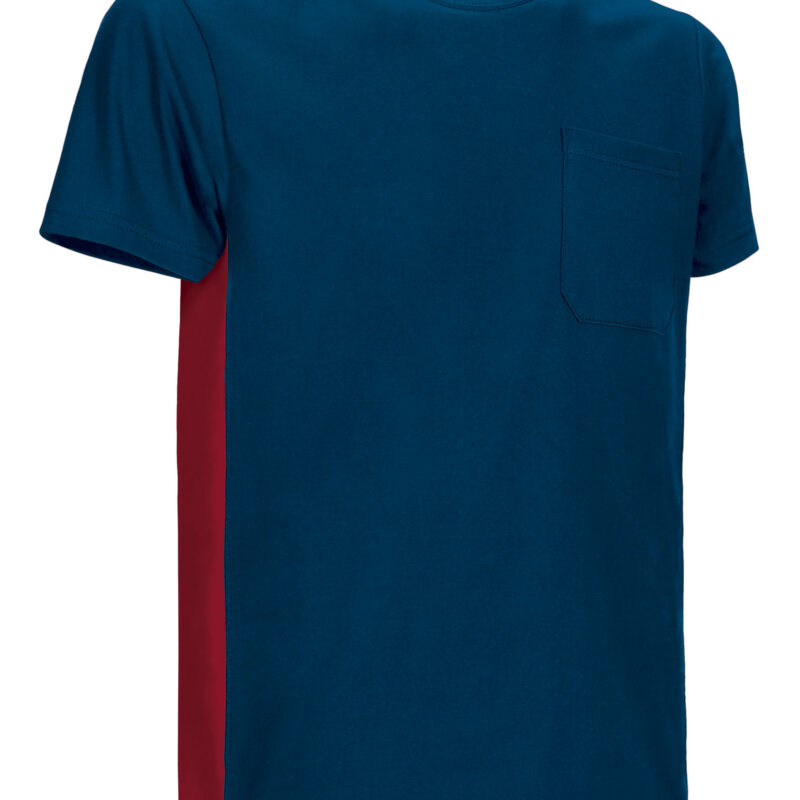 CAVATHUMR T-Shirt THUNDER - Orion Μπλε σκούρο Μπλε-Lotto Κόκκινο