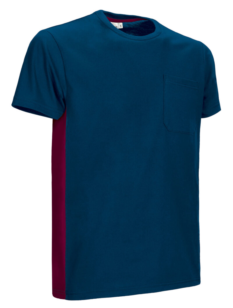 T-Shirt THUNDER - Orion Μπλε σκούρο Μπλε-Μαόνι Μπορντό