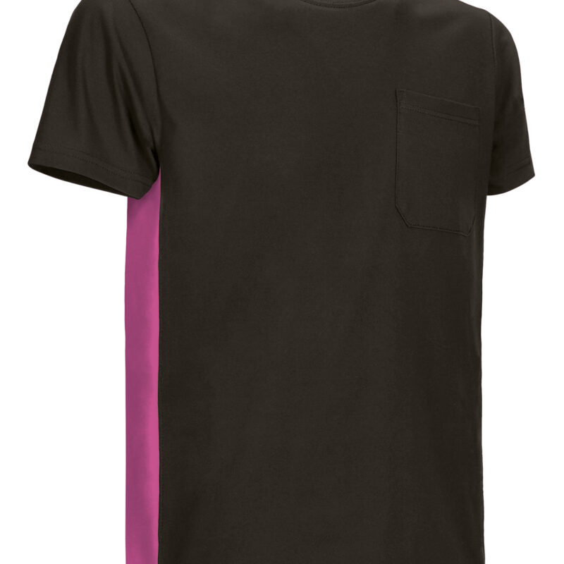 CAVATHUNM T-Shirt THUNDER - Μαύρο-Ματζέντα Ροζ