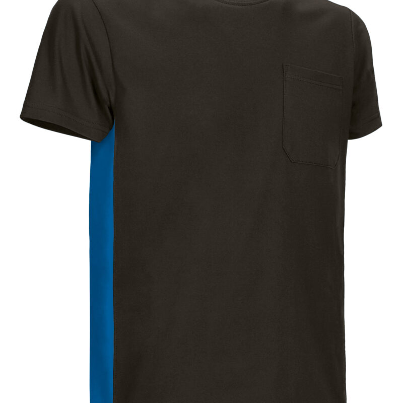 CAVATHUNY T-Shirt THUNDER - Μαύρο-Ρουά Μπλε