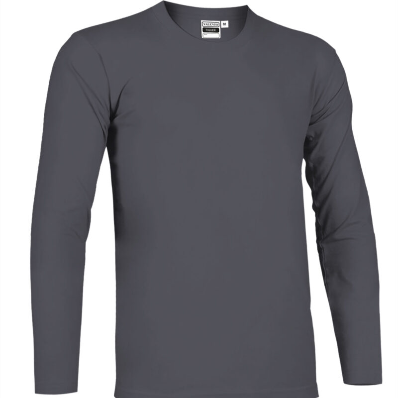 T-Shirt TIGER - Charcoal Γκρι