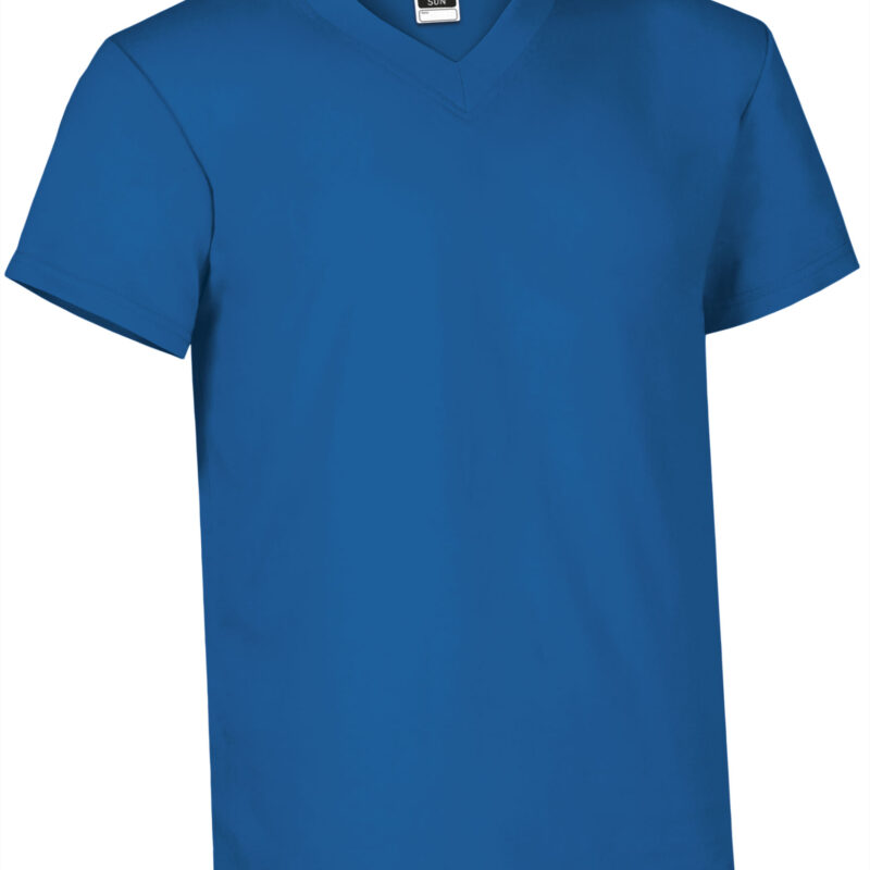 T-Shirt SUN - Μπλε ρουά