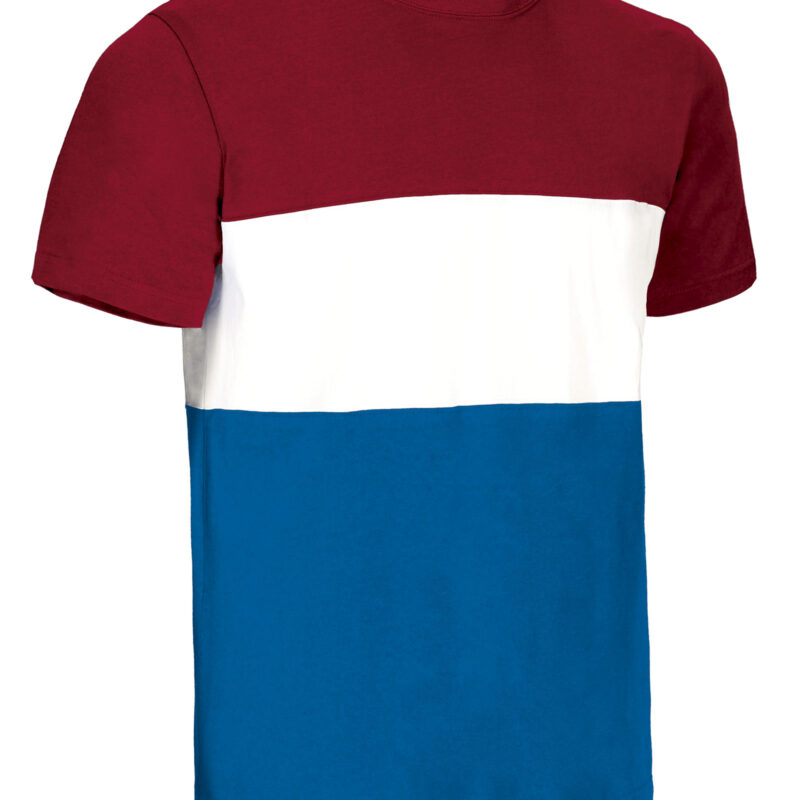 T-Shirt VARSITY - Lotto Κόκκινο-Λευκό-Ρουά Μπλε