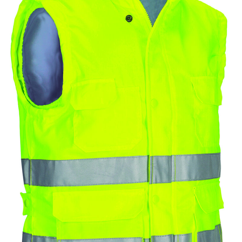 Υψηλής ορατότητας Vest ANCHORAGE - Fluo Κίτρινο