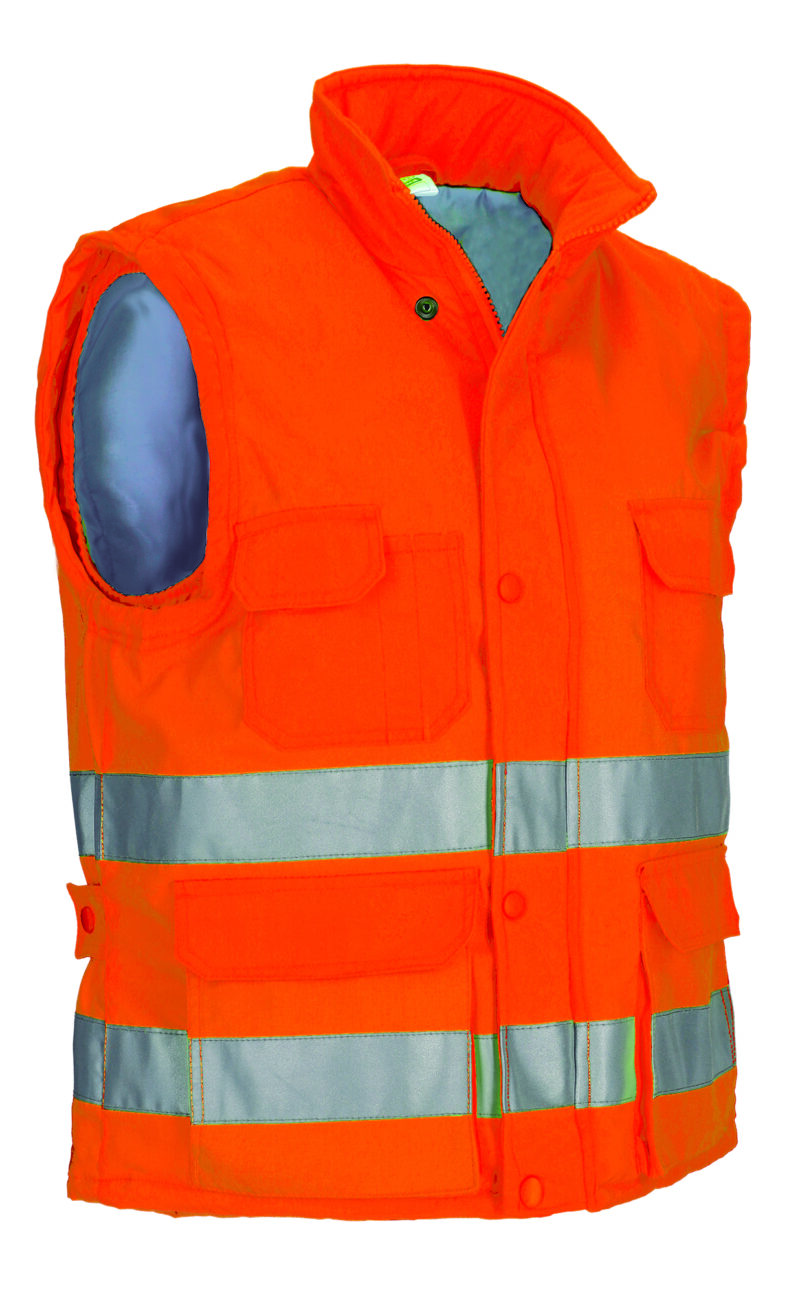 Υψηλής ορατότητας Vest ANCHORAGE - Fluo Πορτοκαλί