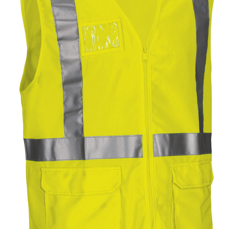 CHVABRIAF Υψηλής ορατότητας Safety Vest BRIDGE - Fluo Κίτρινο