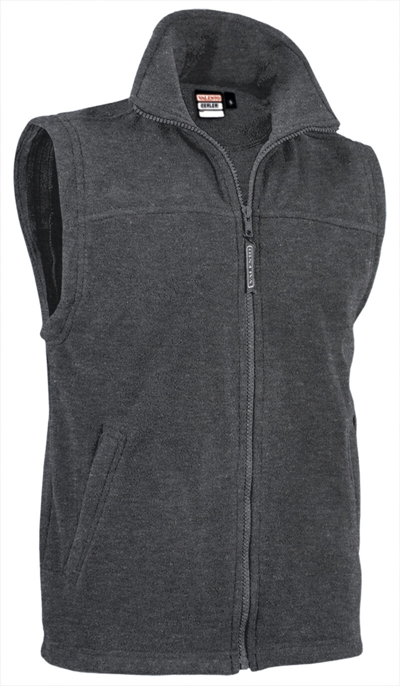 CHVACERAT Fleece Vest CERLER - Anthracite Μελανζέ