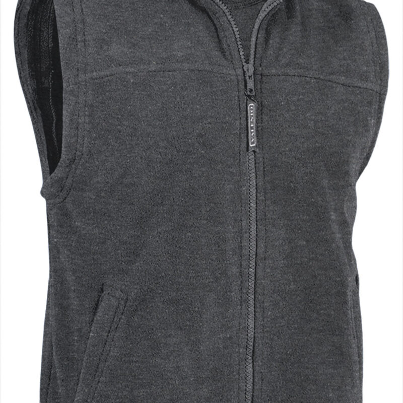 Fleece Vest CERLER - Anthracite Μελανζέ