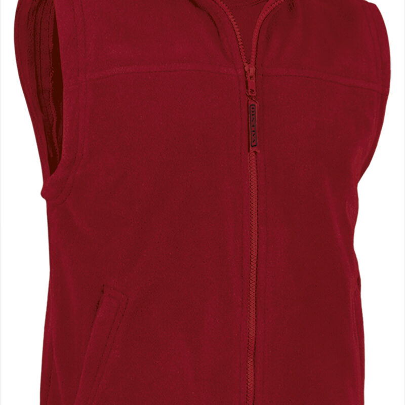 Fleece Vest CERLER - Κόκκινο lotto