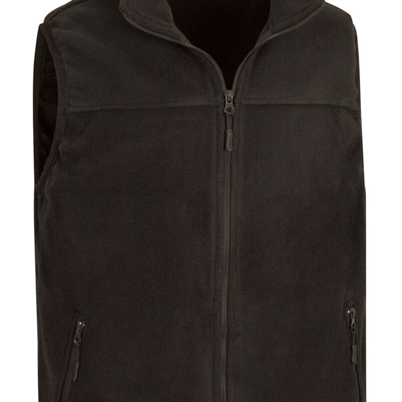 Fleece Vest HACKNEY - Μαύρο