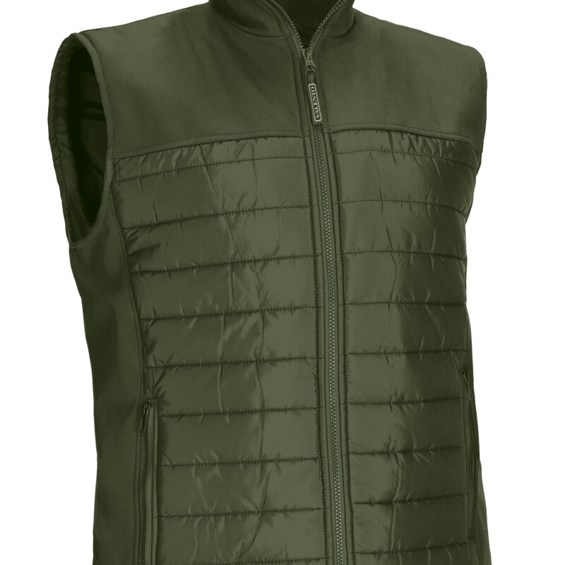 CHVAMULKK Padded Vest MULHOLLAND - Χακί πράσινο