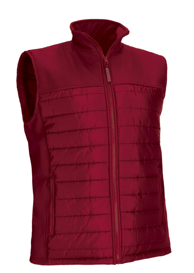 CHVAMULRJ Padded Vest MULHOLLAND - Κόκκινο lotto