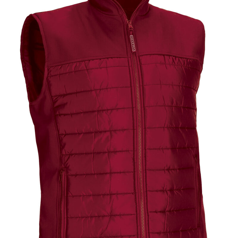 CHVAMULRJ Padded Vest MULHOLLAND - Κόκκινο lotto