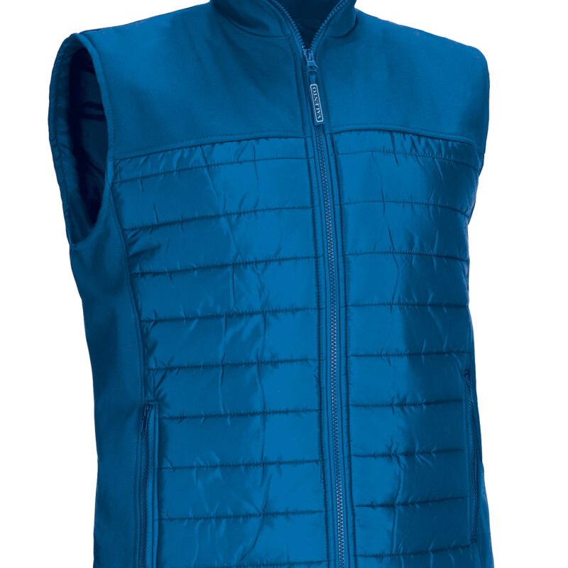 CHVAMULRY Padded Vest MULHOLLAND - Μπλε ρουά