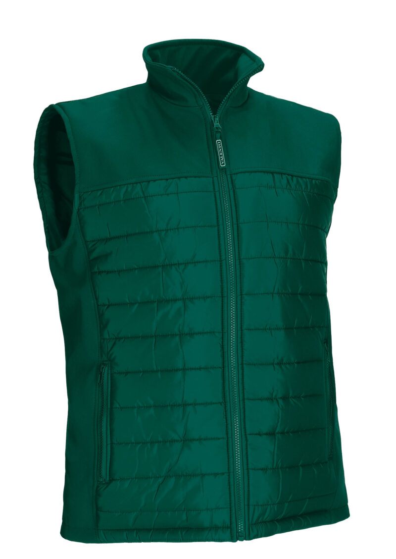 CHVAMULVB Padded Vest MULHOLLAND - Πράσινο μπουκαλί
