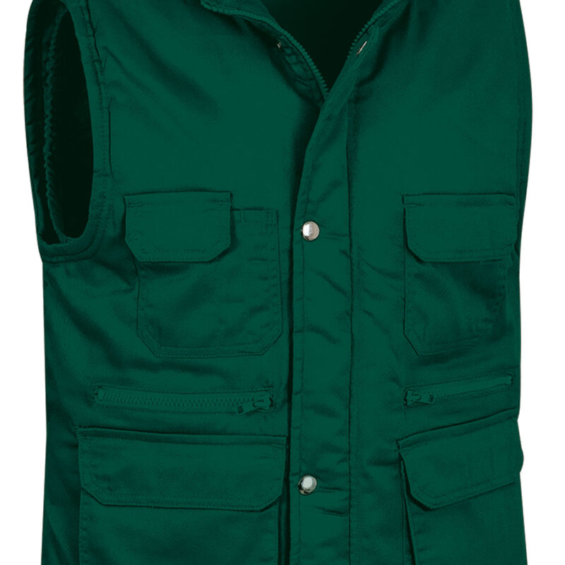 CHVAREPVB Γιλέκο REPORTER - Πράσινο μπουκαλί