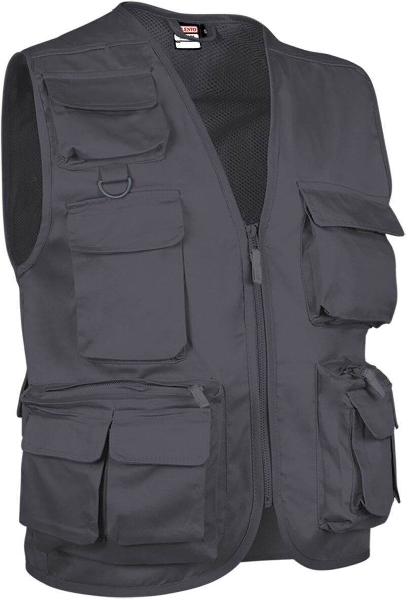CHVASAFGC Lightweight Vest SAFARI - Charcoal Γκρι