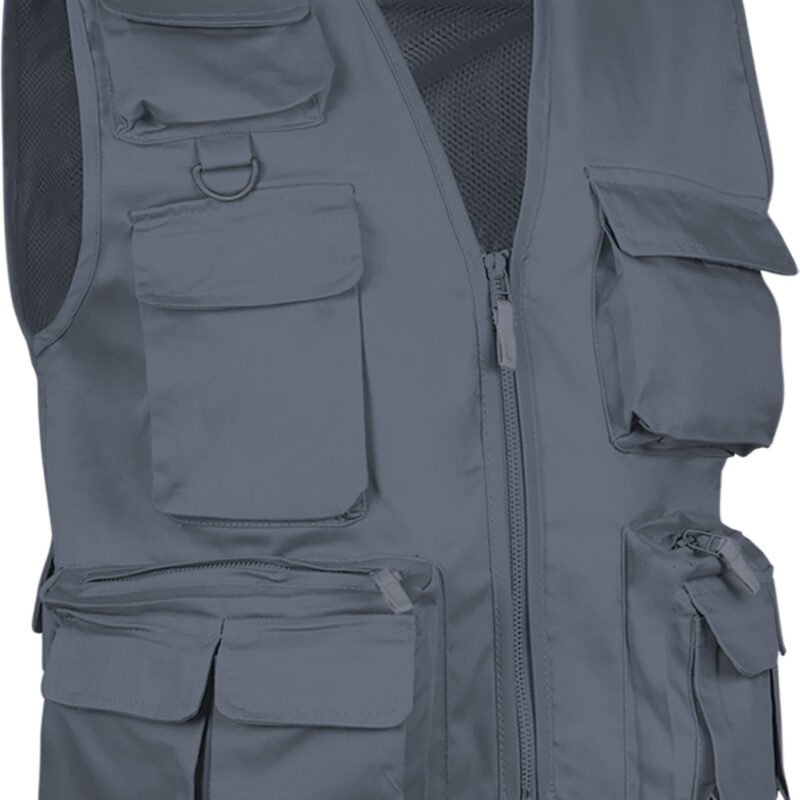 CHVASAFGR Lightweight Vest SAFARI - Cement Γκρι