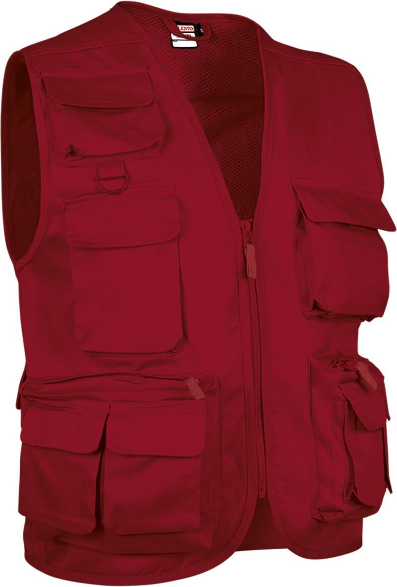 CHVASAFRJ Lightweight Vest SAFARI - Κόκκινο lotto